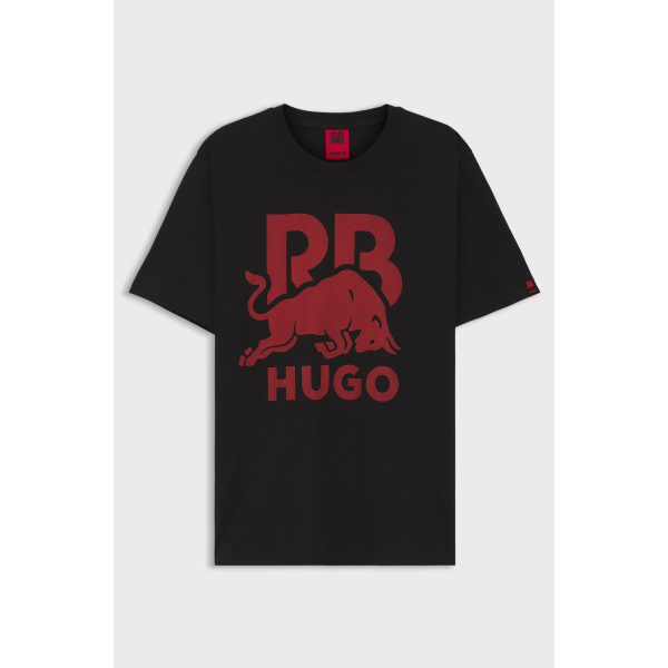 T-Shirt da uomo HUGO Dlix_RB 001 stampa Red Bull