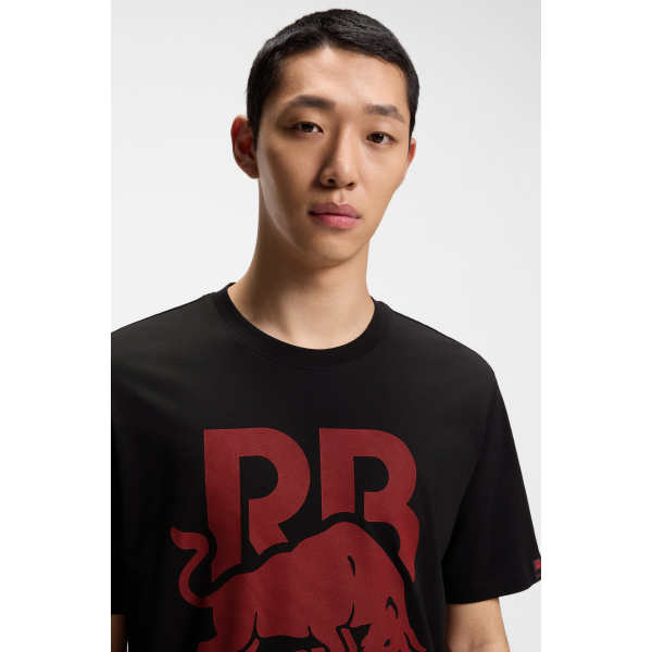 T-Shirt da uomo HUGO Dlix_RB 001 stampa Red Bull