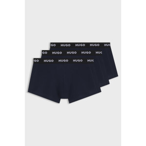 Boxer da uomo HUGO Trunk Triple Design x3 Pack