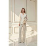 Pantalone da donna OPERA' 51422 in mesh e pizzo