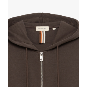 Felpa da uomo GIANNI LUPO GL2123F con cappuccio e zip
