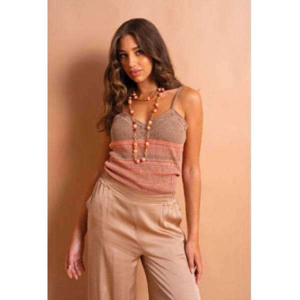 Tpo da donna LOLITA LO26092 in maglia lurex