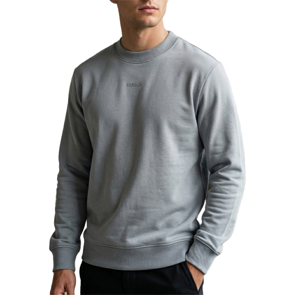 Felpa da uomo HUGO Dapocrew Logo Minimal
