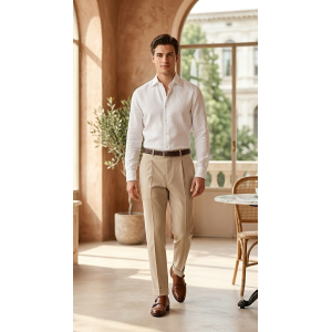 Pantalone da uomo OFFICINA SARTORIALE Dubai Scuba in punto milano