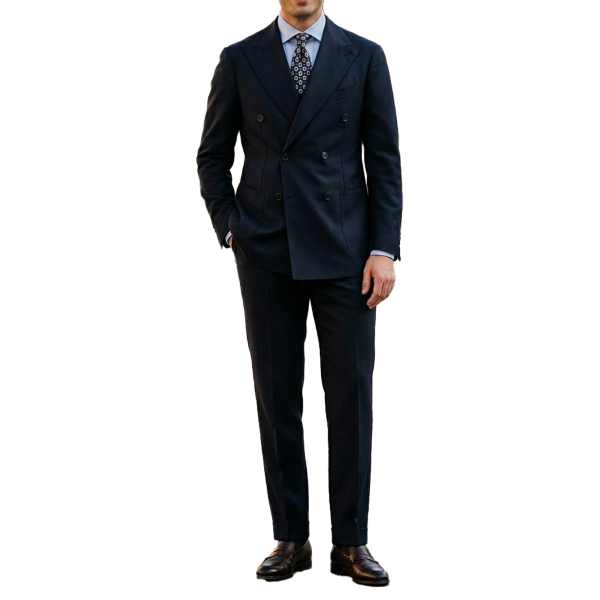 Abito da uomo OFFICINA SARTORIALE Napoli Spencer doppio petto