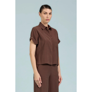 Camicia da donna Take Two DK03011 in cupro