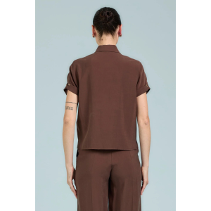 Camicia da donna Take Two DK03011 in cupro