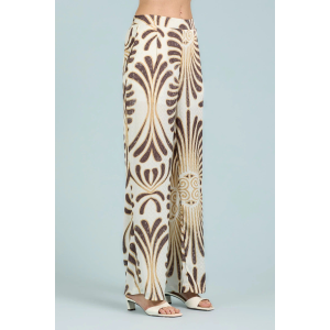 Pantalone da donna TAKE TWO DK02739 a fantasia