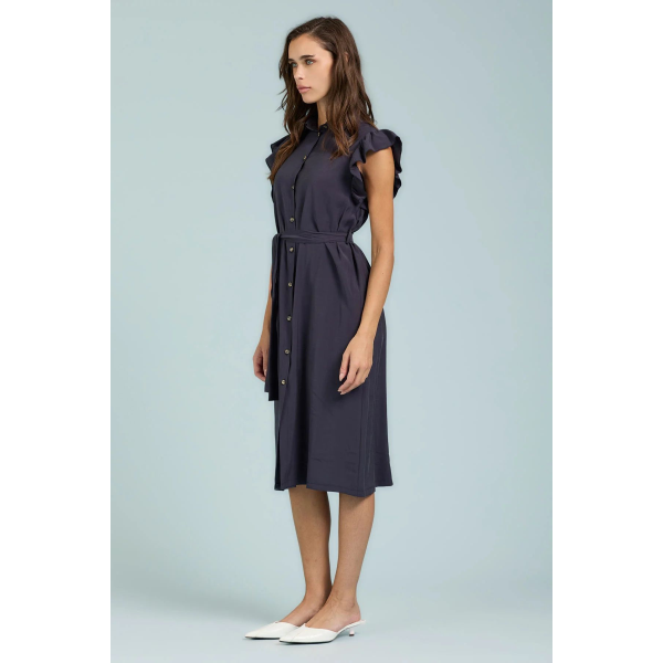 Abito da donna TAKE TWO DK03009 chemisier con rouches