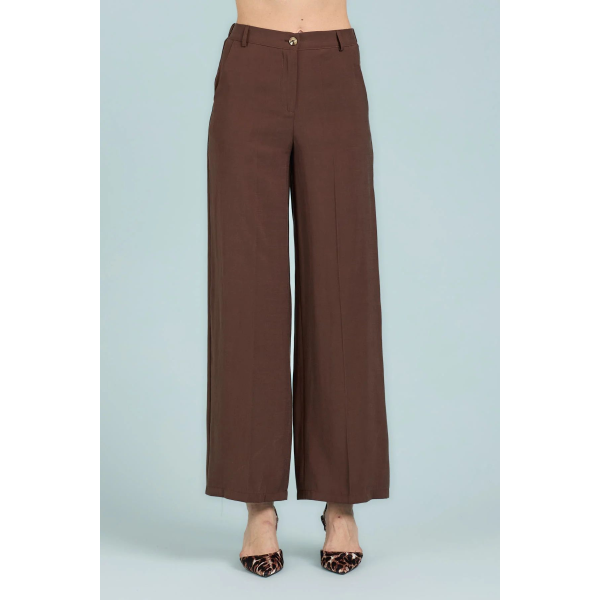 Pantalone da donna TAKE TWO DK03006 ampio in cupro