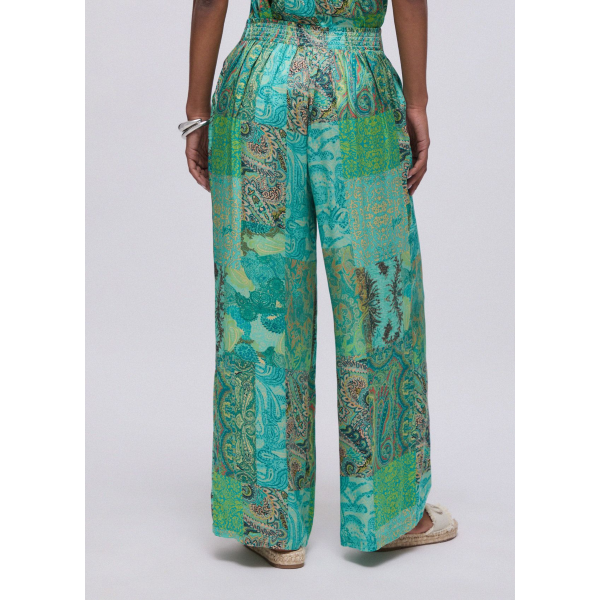 Pantalone da donna LIU JO VA6067 TS124 stampa cashmere