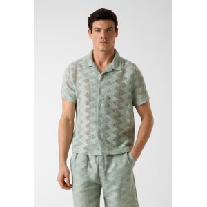 Camicia da uomo GUESS M6GP46 K3236 Lattice