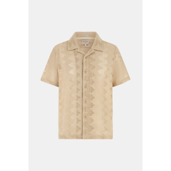 Camicia da uomo GUESS M6GP46 K3236 Lattice