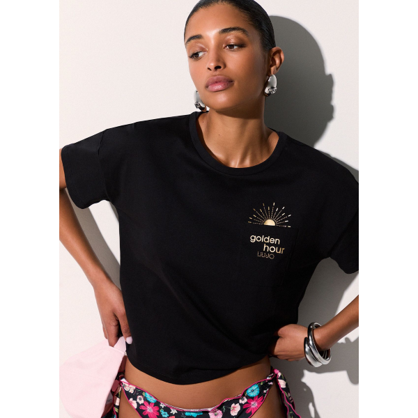 T-Shirt da donna LIU JO VA6161 JS923 P9481