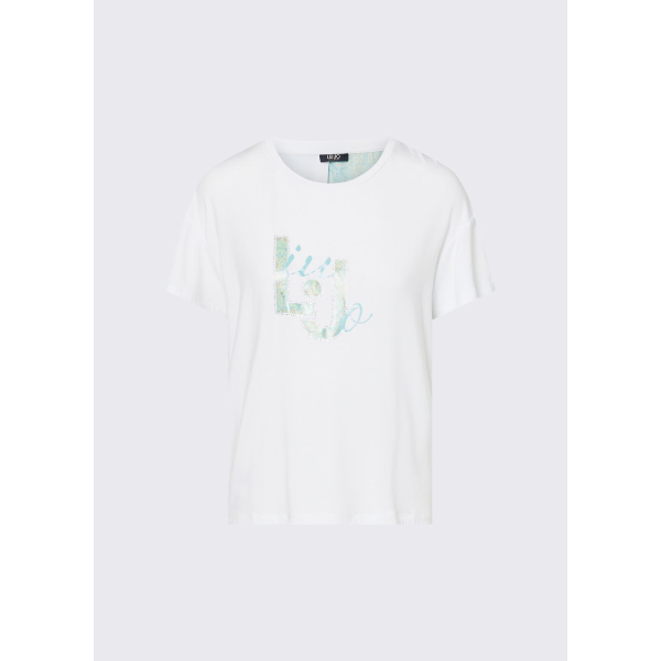 T-Shirt da donna LIU JO VA6164 JS360