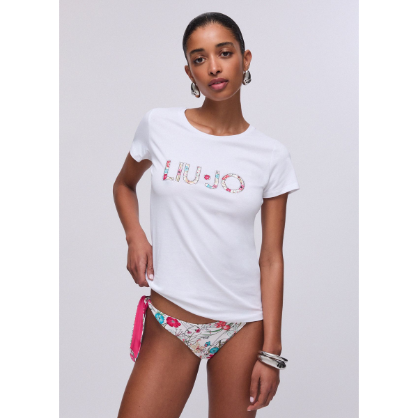 T-Shirt da donna LIU JO VA6169 JS003 Q9136