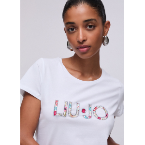 T-Shirt da donna LIU JO VA6169 JS003 Q9136