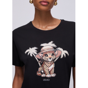 T-Shirt da donna LIU JO VA6170 JS003