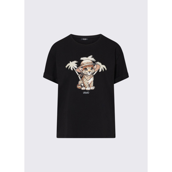 T-Shirt da donna LIU JO VA6170 JS003