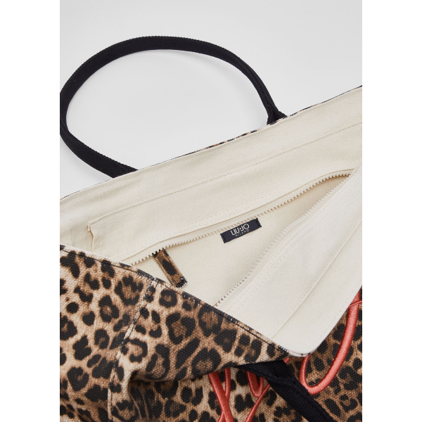 Borsa da donna LIU JO VA6191 T549A V9789 leopardata