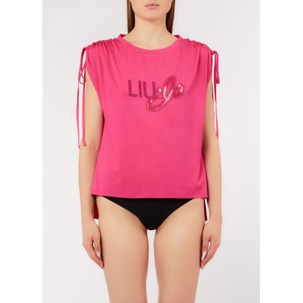T-Shirt da donna LIU JO VA6166 JS360