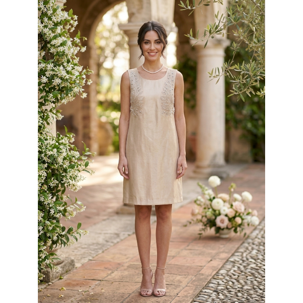 Abito da donna OPERA' CHIC 71751 con fiocco dietro