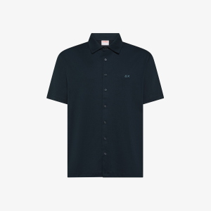 Camicia da uomo SUN68 A36134 jersey mercerizzato