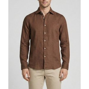 Camicia da uomo MARKUP MK13003 in lino con collo francese