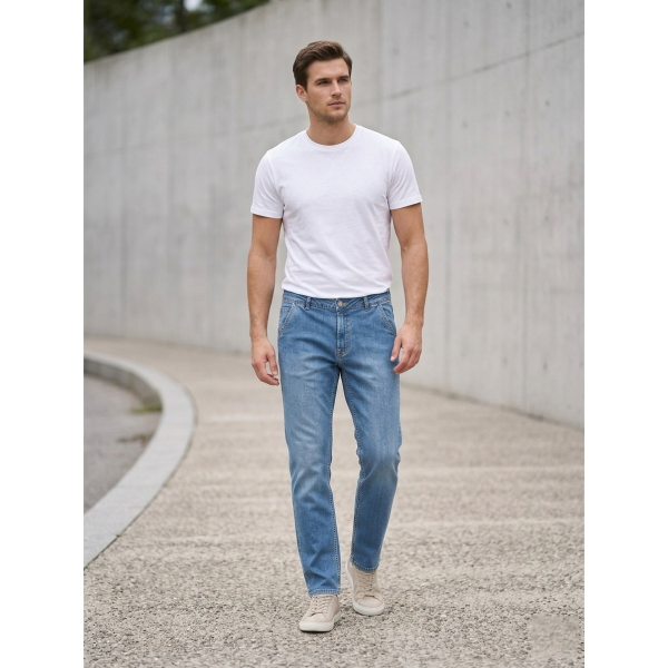 Jeans da uomo MARKUP MK1950007 tasca chino slim fit