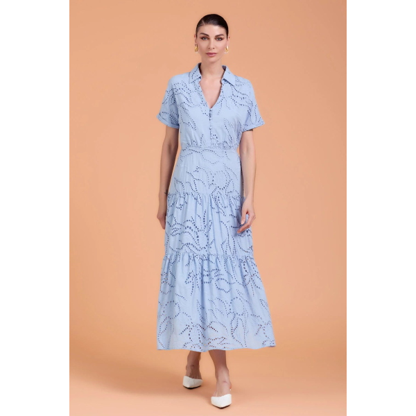 Abito da donna TAKE TWO DK02741 ricamo San Gallo