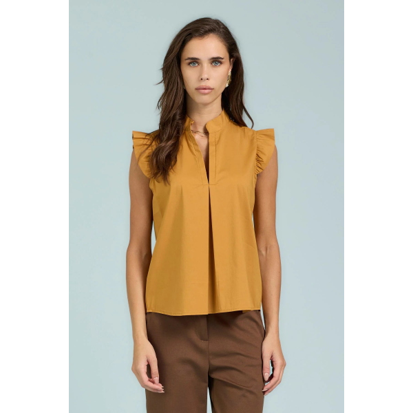 Canotta da donna TAKE TWO DK02708 rouches spalle