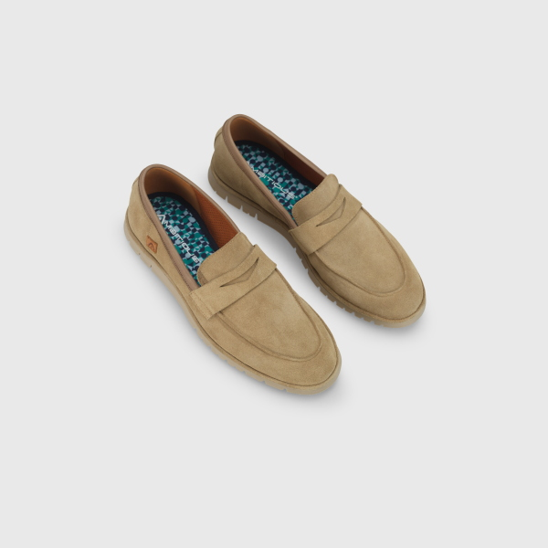 Mocassino da uomo AMBITIOUS 12912-1590AM AMBER Suede Loafer