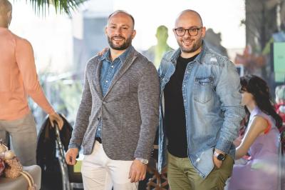 Davide e Daniele di Volti Italiani Abbigliamento