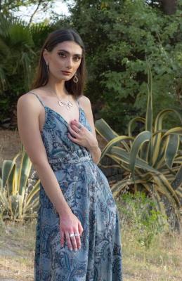 Abito lungo da donna Susy Mix